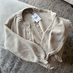 Princess Polly Edern Cream Cardigan